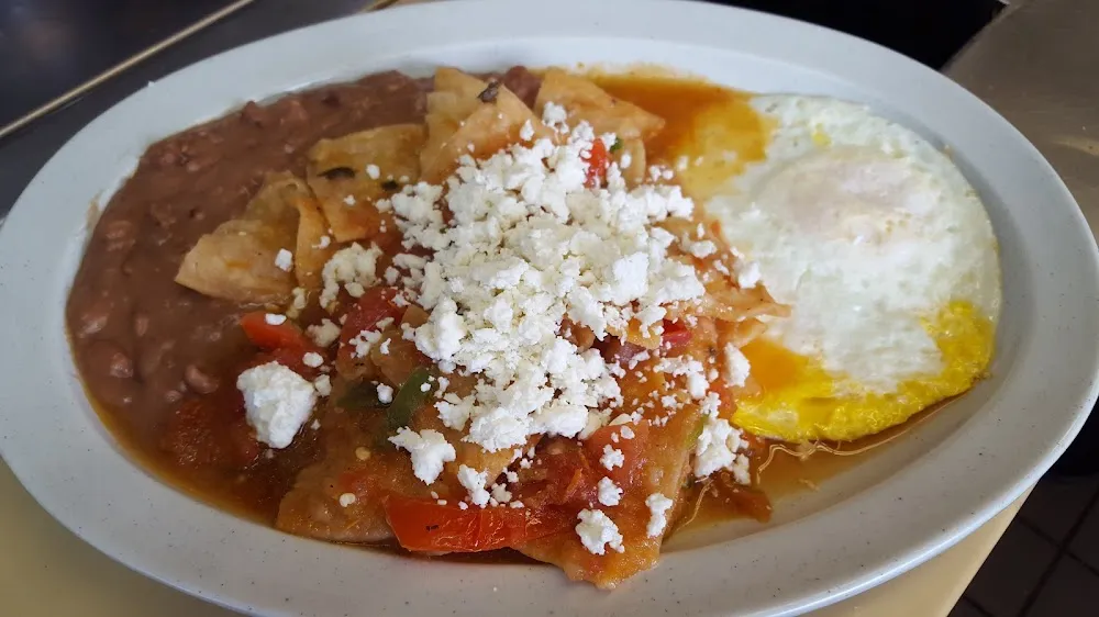 Chilaquiles for Breakfast